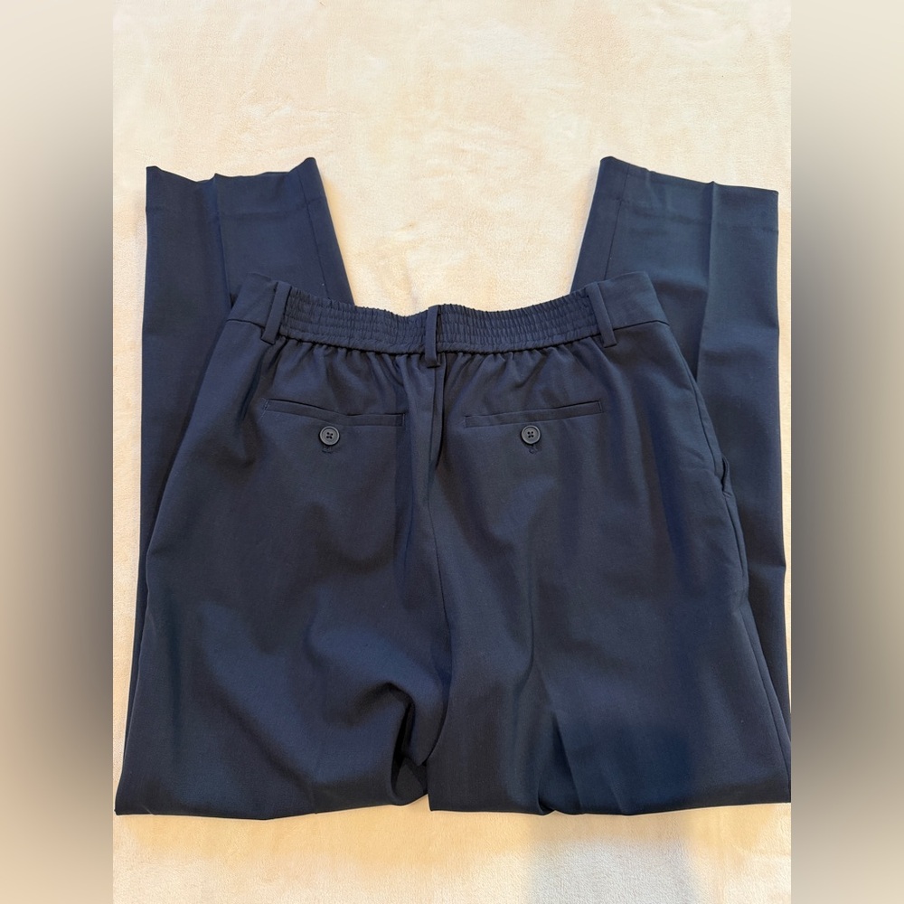 Quince Italian Wool Slim Leg Ankle Pants - Picture 3 of 6